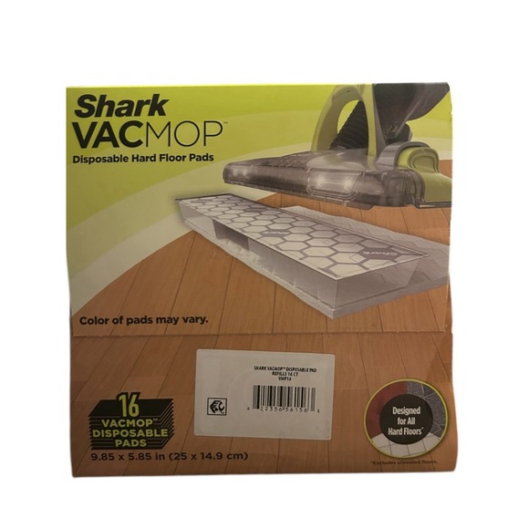 Shark VACMOP Disposable Hard Floor Vacuum and Mop Pad Refils Home 16 Count VMP16 - Picture 5 of 6